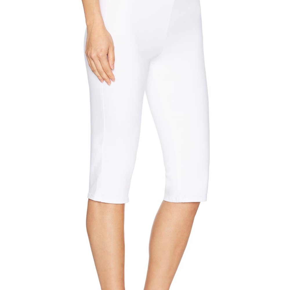 Frame Denim White Capri Pants Slim Fit